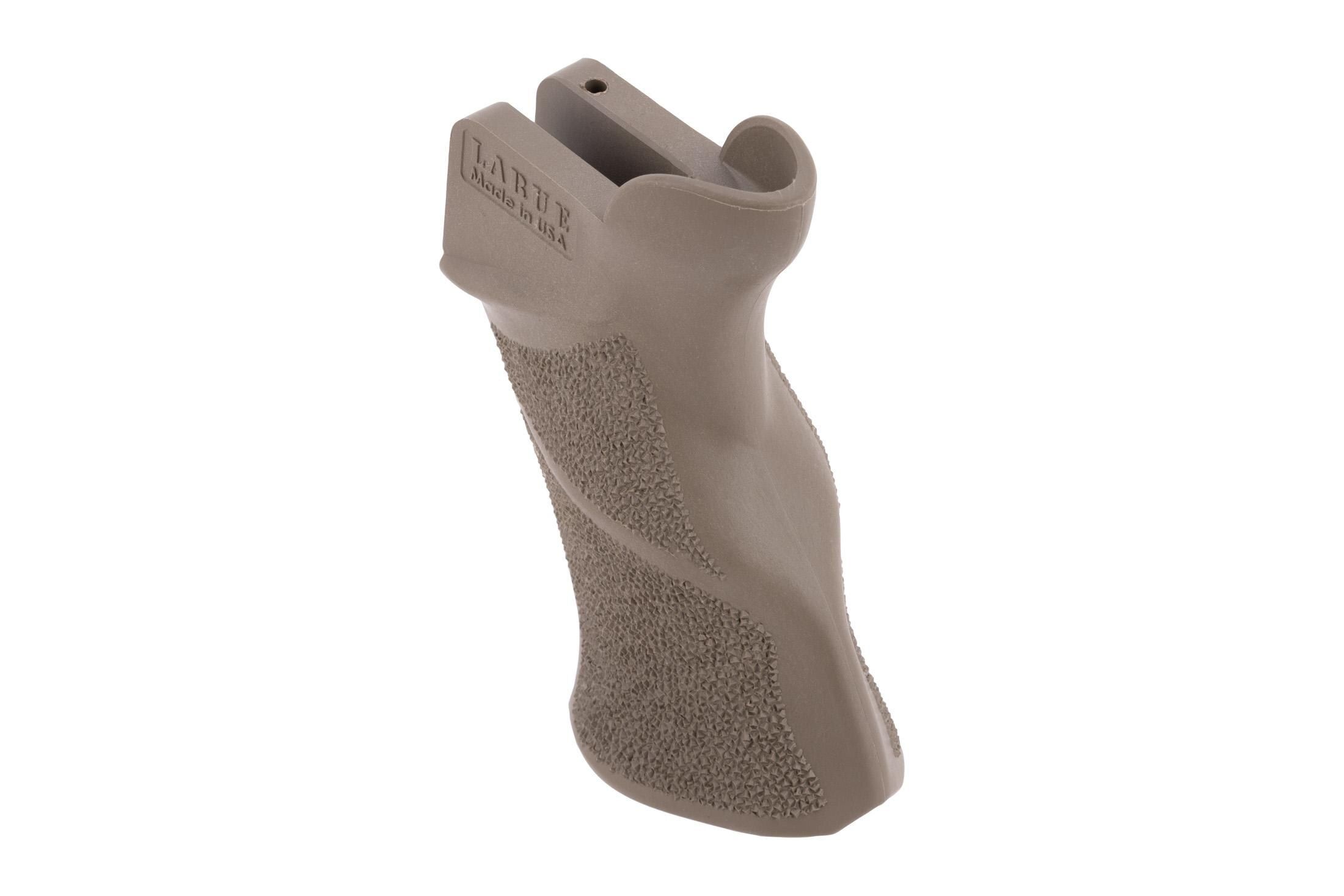 LaRue Tactical AR-15 A-PEG Grip with Coarse Texture - FDE